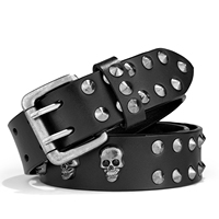 Ceinture de pantalon de luxe pour homme, style western, personnalisée, avec boucle en alliage, pour streetwear et hip-hop