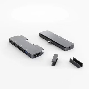 Lector de tarjetas 4K HDTV/SD TF/carga PD/Adaptador USB 3,0 tipo C <span class=keywords><strong>Hub</strong></span> <span class=keywords><strong>para</strong></span> <span class=keywords><strong>iPad</strong></span> Pro/MacBook compatible con Nintendo Switch - Product Image 1