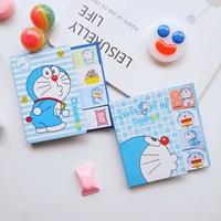 Blocs-notes autocollants créatifs japonais et coréens, mignons animaux de dessin animé, autocollants pour messages, vente en gros pour l'école