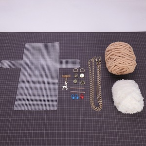 Kit para Hacer Bolsos, Suministros para Hacer Bolsos de Mano para Mujer, Accesorios para Bolsos Cruzados y de Hombro, Proyectos de Manualidades con Hilo de Lana - Product Image 5