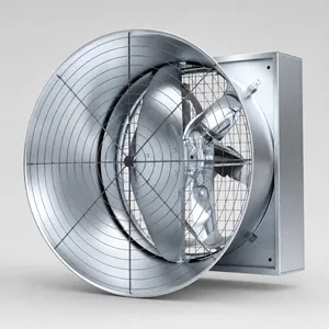 <span class=keywords><strong>Ventilateur</strong></span> d'évacuation à cône papillon à flux d'air important pour serre et poulailler - Product Image 5