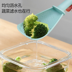 Multi Purpose Cooking Spoon Plastic Strainer Spoons For Rice Mash Garlic Ginger Baby Food Kitchen Utensils Set 3 Pieces - Product Image 4