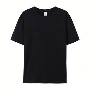 Design Custom Heavyweight Oversized T-Shirt for Men High Quality 200 Grams Pure Cotton Bulk Man's Plain Cotton T-Shirt - Product Image 2