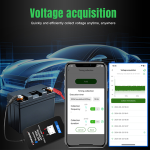 Ứng dụng di động + 12V 24V bluetooth pin Màn hình Pin điện áp trực tiếp màn hình cho xe tải - Product Image 5