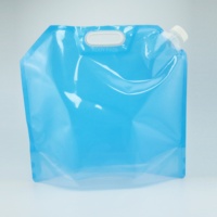 Pochette à bec debout de 1L à 10 litres avec poignée en aluminium transparent café eau jus de riz emballage gallon sac de boisson