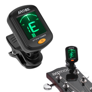 China fábrica OEM <span class=keywords><strong>Aroma</strong></span> AT-01A Mini Clip sintonizador <span class=keywords><strong>de</strong></span> <span class=keywords><strong>guitarra</strong></span> Digital multifunción inteligente sintonizador - Product Image 2