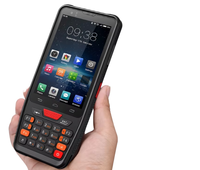 Collecteur de données IP65 4G Wifi BT Network Android 14 Factory Industrial Handheld PDA Barcode Scanner avec 1D 2D Scanner en stock