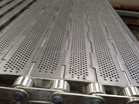 Banda Transportadora de Malla de Alambre de Acero Inoxidable, Banda Transportadora de Placas Metálicas Perforadas