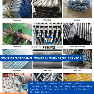 Gi ống 90mm ống thép mạ kẽm gi ống 6m chiều dài 50mm 300mm 400mm ống mạ kẽm SCH 40 - Product Image 5