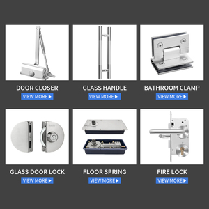 Ferme-porte commercial de haute qualité, robuste, en alliage d'aluminium, design moderne, résistant aux intempéries, vitesse réglable, pour portes lourdes de 65 à 85 kg - Product Image 6