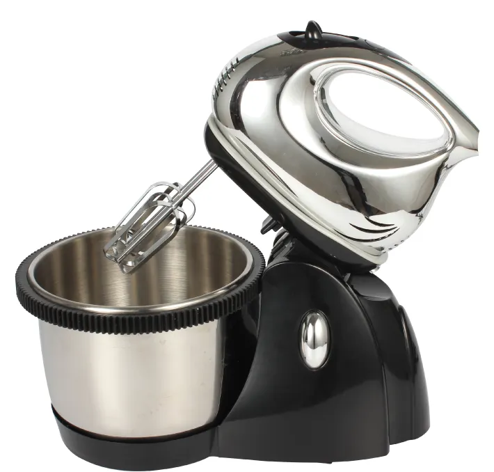 Machine de cuisine personnalisée, batteur à œufs, pâte, crème, gâteau, fouet, batteur à main électrique avec bol, 3 vitesses, 250w