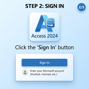 Licence numérique MS Access 2024, clé de liaison de compte, activation mondiale, utilisation à vie, livraison instantanée en stock, assistance 24h/24 et 7j/7 pour ordinateur portable - Product Image 3