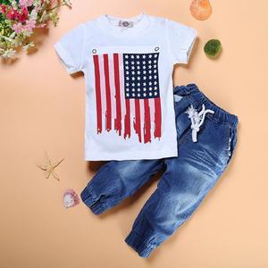 Vêtements pour enfants de haute qualité en gros, nouveaux modèles, ensembles de vêtements, chemises tendance pour garçons et pantalons pour hommes - Product Image 4