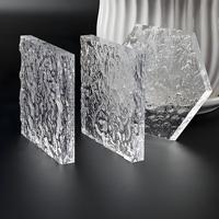 Feuille acrylique d'ondulation de l'eau d'effet visuel 3D, diffusion légère dynamique