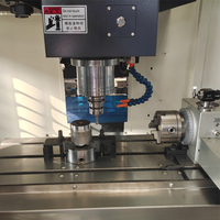 Alta CALIDAD DE PRECISIÓN VMC640 Fresado de metales, torneado, roscado Centro de mecanizado vertical CNC VMC640 GSK Sistema de control CNC