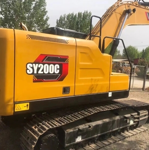 Mini pelleteuse sur chenilles SANY SY200C d'occasion Moteur 20t Isuzu Moteur de pompe à engrenages Caterpillar 320D Mitsubishi 5 tonnes Boîte de vitesses Cummins vente - Product Image 1