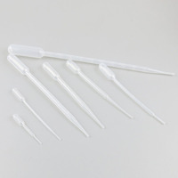 0.2 ml 0.5ml 1ml 2 ML 3ml 5ml 10ml Mini pipettes Pasteur en plastique micro-graduées jetables compte-gouttes