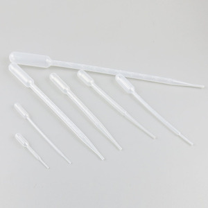 0.2 ml 0.5ml 1ml 2ML 3ml 5ml 10ml Mini Disposable <strong>Micro</strong> Graduated Plastic Pasteur Pipettes Droppers - Product Image 5