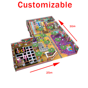 Parque Infantil Interior Saidi con Toboganes y Juegos, Equipo de Parque de Atracciones, Tamaño Personalizado, Alta Capacidad para >100 Usuarios - Product Image 3
