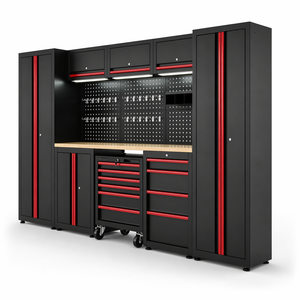 Customized Drawers Tool Chest Modular Tool Boxes with <strong>Wheels</strong> Tool <strong>Cabinet</strong> System for Workshop Auto Repair Storage Drawer <strong>Cabinet</strong> - Product Image 1