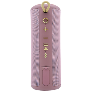 Haut-parleur sans fil portable en tissu avec bouton rotatif pour régler le volume, support de ceinture, collier, colonne, extérieur - Product Image 1