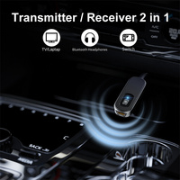 Mini Receptor Transmisor de Audio Portátil Estéreo con Conector de 3.5mm para Auto, Computadora, TV, Receptor Transmisor Inalámbrico