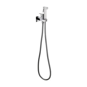 <span class=keywords><strong>Douchette</strong></span> <span class=keywords><strong>WC</strong></span> complète en laiton chromé à pression réglable pour eau chaude et froide - Product Image 4