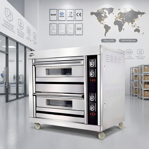 Four à pâtisserie électrique commercial, protection contre la surchauffe, <span class=keywords><strong>plaque</strong></span> amovible pour usage domestique ou en magasin, plateaux et bacs, prend en charge OEM/ODM - Product Image 1