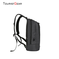 Mochila para Portátil con Panel Solar, Gran Capacidad, Resistente al Agua, Carga USB, Estilo Vintage, Unisex, para Viajes de Negocios