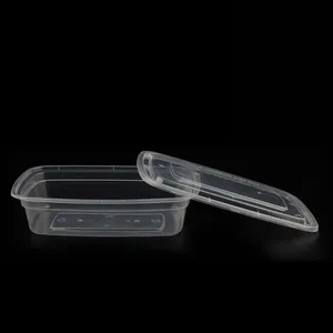 Da asporto Microwavable Personalizzato PP di Plastica Usa E Getta Bento Conservazione Degli Alimenti Scatole di Pranzo/Pasto Contenitori di Preparazione