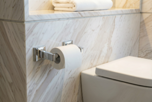 Retractable <b>Modern</b> Zinc Alloy Custom Shape Tissue Holder Simple Design Hotel Use Eco-Friendly Toilet Paper Holder - Product Image 2