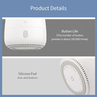 Diffuseur d'huiles essentielles XIAOMI Happy Life, humidificateur d'air silencieux, machine à diffusion d'huile essentielle, brumisateur d'air
