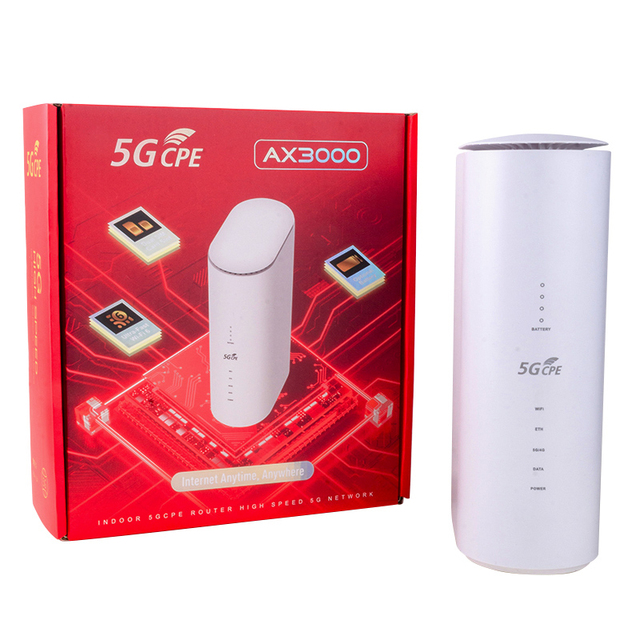 3000mbps Router High Quality Unlocked 5g Cpe Wifi6 Router SIM Card Wireless Modem 5g Wifi Router CPE