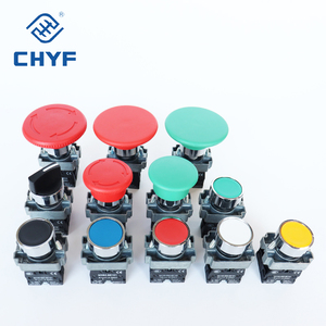 (XB2 loạt XB2 BD53 chuyển đổi) 22mm 2 vị trí 3 vị trí khóa trở lại 1No 1Nc 2 không có contatc nhựa ROTARY Selector chuyển đổi - Product Image 4