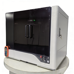 Machine de découpe laser CNC de bureau 2030 entièrement fermé<span class=keywords><strong>e</strong></span>, petite, haute précision pour la découpe laser DIY de l'or, de l'argent, du cuivre, du métal et de l'aluminium - Product Image 1