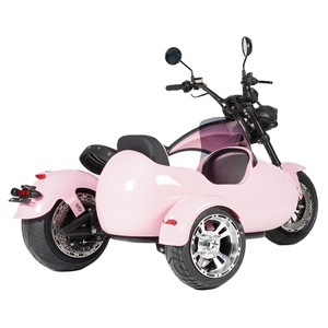 Ooder-rodillo para coche modelo <span class=keywords><strong>Sara</strong></span> m1ps 72v 4000W 60-80 km/h citycoco chopper elektromos con lateral azul y verde turquesa citycoco - Product Image 3