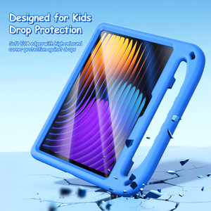 Handheld <b>tablet</b> protective case wholesale suitable for Xiaomi <b>tablet</b> protective case Pad 7/7 Pro/8/8 Pro with <b>pen</b> slot cartoon - Product Image 1