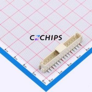 BX-XH2.54-15PLT Wire-to-Board Pin Header SMD,P=2.5mm Connector 1x15P 2.5mm Vertical Mount XH - Product Image 1