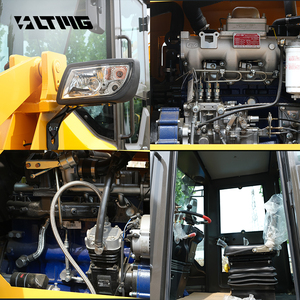 LTMG 2025 New Chinese Made Cheap 2.6 Ton 2.6 t Small Bucket Tooth <span class=keywords><strong>Bac</strong></span> Hoe Loader with Four-wheel Steering - Product Image 6