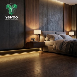 Battiscopa Moderno a LED in Alluminio 6063-T5 Anodizzato IP44 Resistente all'Umidità per Hotel, Villa, Camera <span class=keywords><strong>da</strong></span> Letto, Soggiorno - Nascosto - Product Image 2
