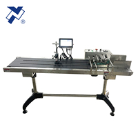 Impresora térmica de inyección de tinta en línea portátil NanYun, pequeña máquina de paginación completamente automática, resolución de 600dpi para línea de montaje