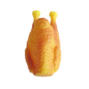 <strong>Headless</strong> <strong>Chicken</strong> Pet Chew Toy 16cm PVC Dog Teeth Cleaning Indoor Animal Print - Product Image 2