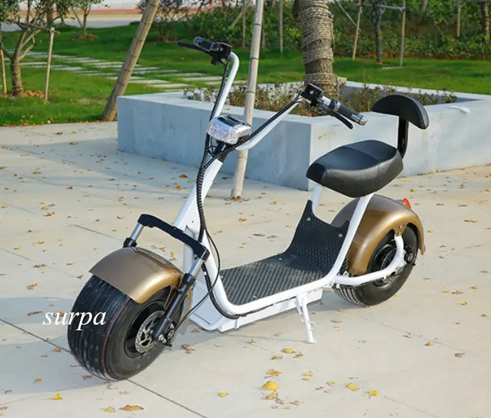 2000w 60v12ah/20ah batterie au lithium gros pneu citycoco scooter d'équilibre électrique longue portée pour adulte/location de scooter électrique