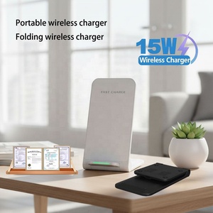 Base de Carga Inalámbrica con Protección OVP de Carga Rápida de 5V/2A y 9V/2A para Teléfonos Móviles <span class=keywords><strong>iPhone</strong></span> y Android - Product Image 1