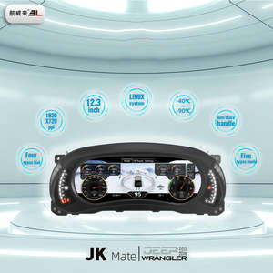 ขายส่งมาตรวัดความเร็วแบบดิจิตอลขนาด 12.3 นิ้ว สำหรับรถยนต์ จอ LCD แสดงผลมาตรวัดความเร็วและระยะทาง สำหรับรถจี๊ป แรงเลอร์ JK ปี 2011-2018 พวงมาลัยซ้าย/ขวา รับประกัน 1 ปี - Product Image 3