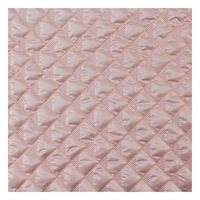 Sac matelassé en nylon et coton brodé de créateur pour vêtements en coton pour enfants, avec broderie de cerises roses faite à la main
