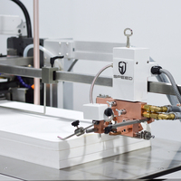 Machine à plier le papier automatique numérique à commande PLC haute vitesse avec pompe Schneider, solutions de pliage demi-cross ou croisé sur mesure