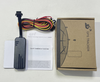 Traceur GPS 4 broches pour voiture, moto, vélo, avec application Android/iOS et serveur web de suivi IoT