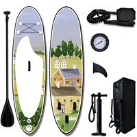 Planche de paddle gonflable Drop Stitch, planche de surf SUP, double couche ISUP pour les sports nautiques d'été