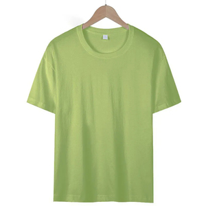 Venta al por mayor de cuello redondo publicidad camisa de gran tamaño de la camiseta 100% de algodón de manga corta con logotipo personalizado camiseta de gran tamaño - Product Image 1